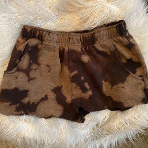 Adidas bleached shorts